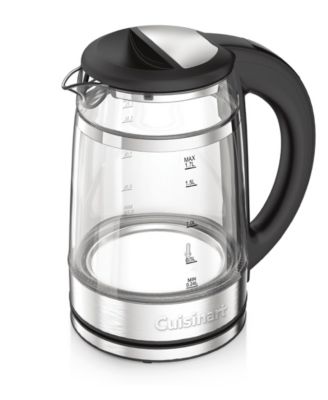 Стеклянный чайник Cuisinart Clear Temp объемом 1,7 л, модель GK-19