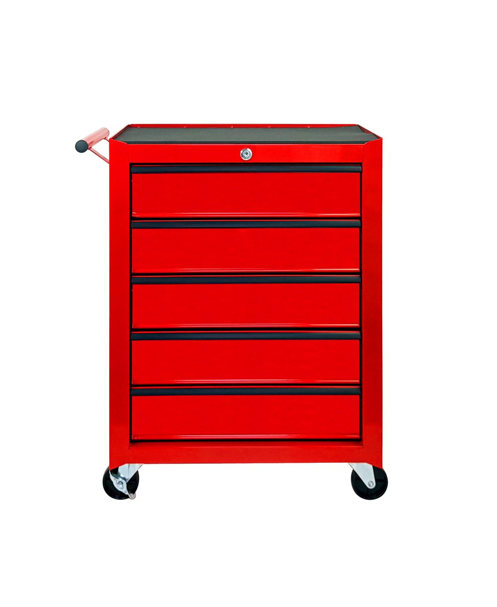 Streamdale Furniture  Rolling Metal 5-Drawer Tool Chest Cabinet with Ball Bearings
