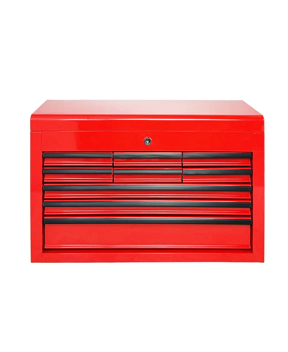 Streamdale Furniture 24-дюймовый тяжелый металлический ящик для инструментов и сундук с 9 ящиками и EVA-подкладкой