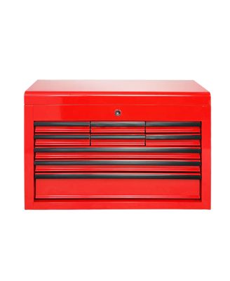 Streamdale Furniture 24-дюймовый тяжелый металлический ящик для инструментов и сундук с 9 ящиками и EVA-подкладкой