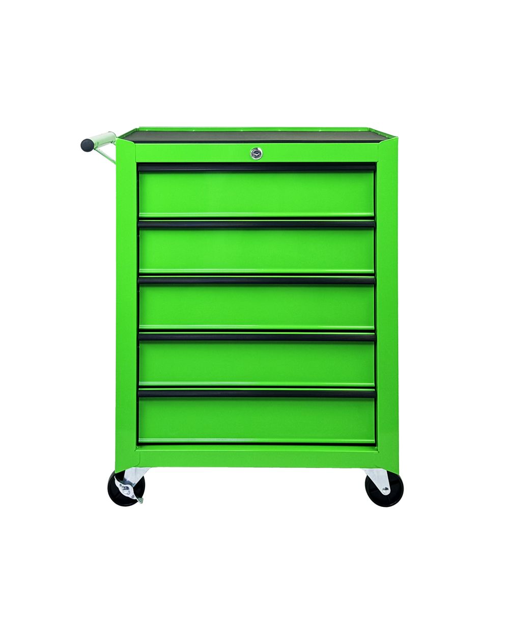 Металлический органайзер Streamdale Furniture с 5 выдвижными ящиками на колесиках