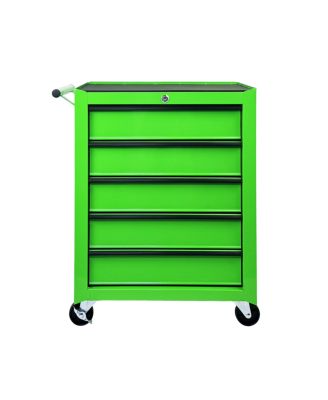 Streamdale Furniture  Rolling 5-Drawer Metal Tool Chest and Cabinet Storage Organizer