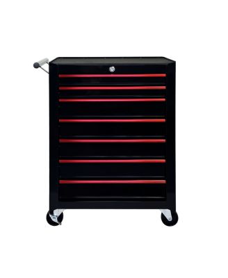 Streamdale Furniture  Rolling Metal 7-Drawer Tool Chest Cabinet with Ball Bearing Slides