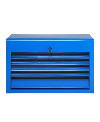 Streamdale Furniture  Heavy Duty 24-Inch 9-Drawer Portable Metal Tool Box Chest with Lock