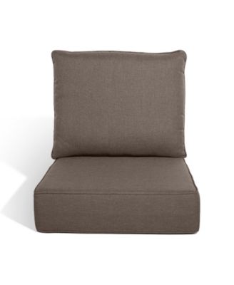 Комплект подушек для уличной мебели Pocassy Deep Seat 24"x22", толщиной 6 дюймов, водонепроницаемые сremovable чехлом