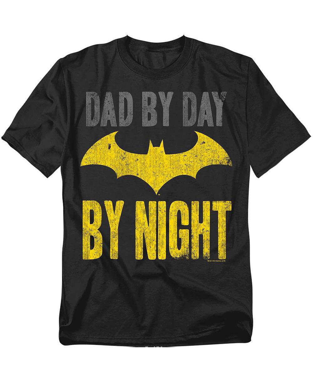 Batman Мужская футболка Dad By Day Big and Tall