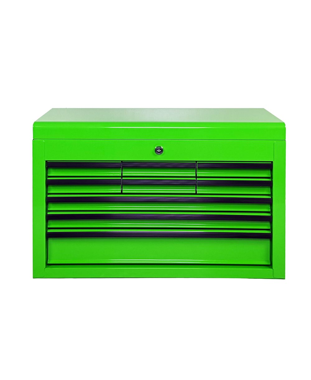 Металлический ящик для инструментов Streamdale Furniture повышенной прочности, 24 дюйма, 9 ящиков, с направлями на шарикоподшипниках