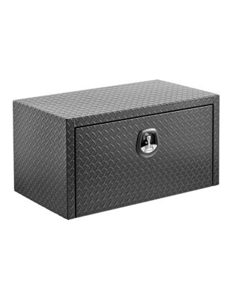 Streamdale Furniture  36" Aluminum Heavy-Duty Underbody Truck Tool Box with Lock and Keys