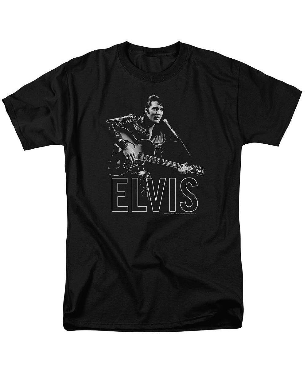 Мужская футболка Elvis Presley Guitar In Hand