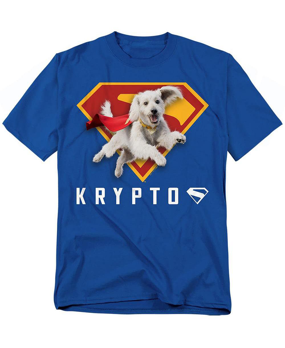 Superman Мужской Krypto Shield T-Shirt