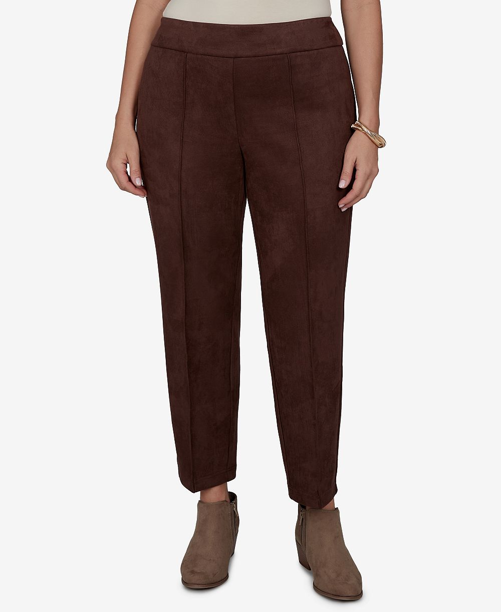 Ruby Rd. Plus Size Pull-On Scuba Cropped & Ankle Pants