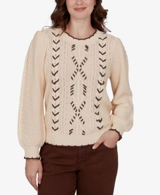 Женский вязаный джемпер Ruby Rd. Plus Size