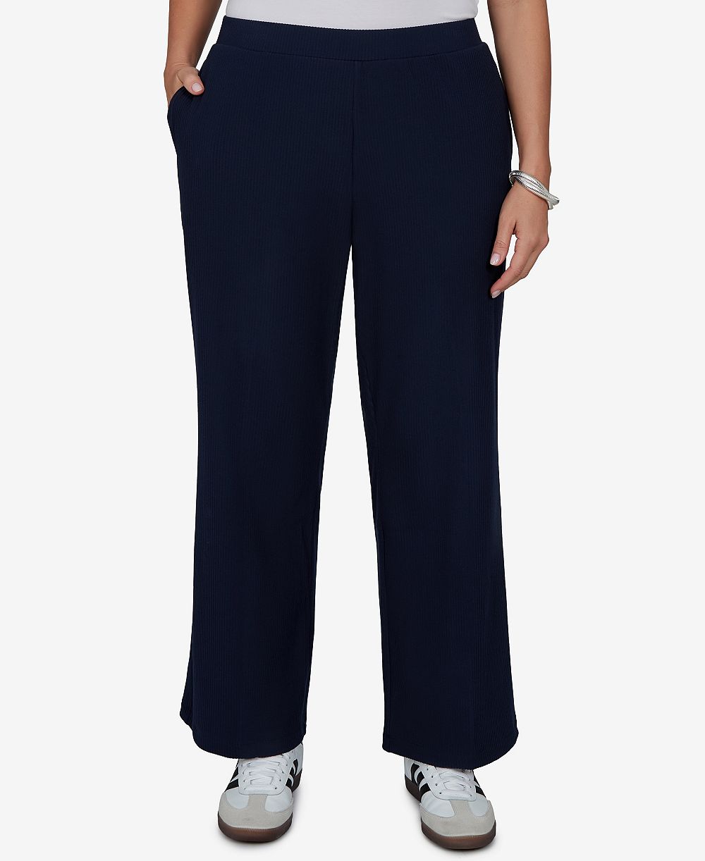 Женские брюки Ruby Rd. Plus Size Wide-Leg Pull-On Ribbed