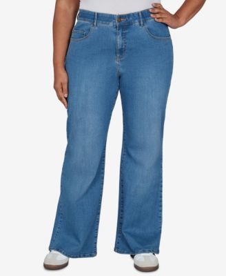 Ruby Rd. женские джинсы Flare Mid-Rise Plus Size
