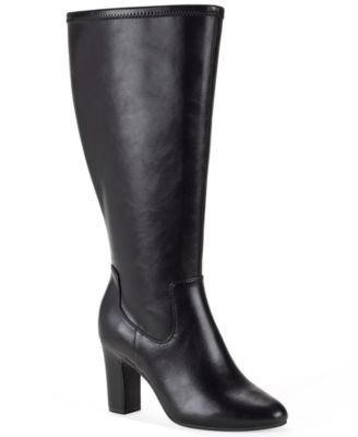 Style & Co Women's Mollyy Stretch Tall Wide-Calf Boots, Macy's Exclusive