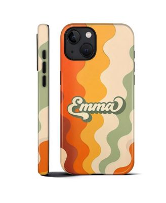 Retro name wave for iphone 15 plus