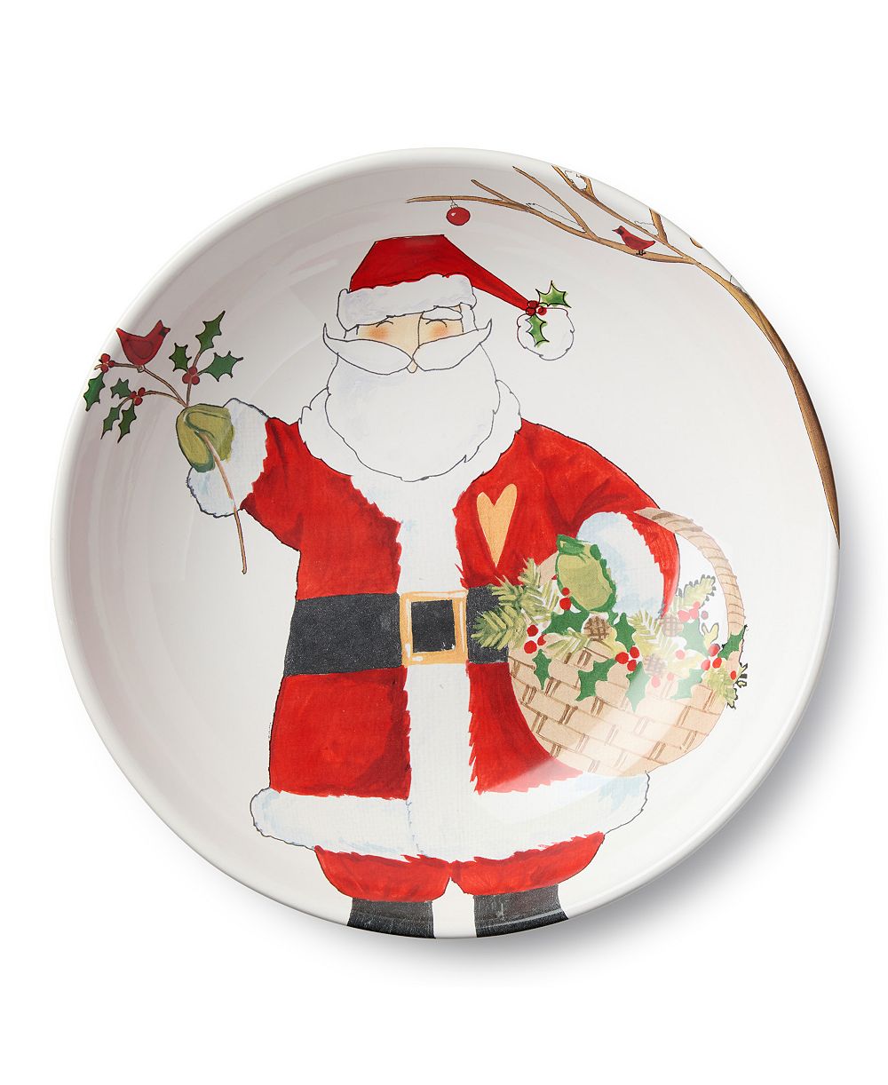 Сервировочная чаша Certified International Santa Delight 13"