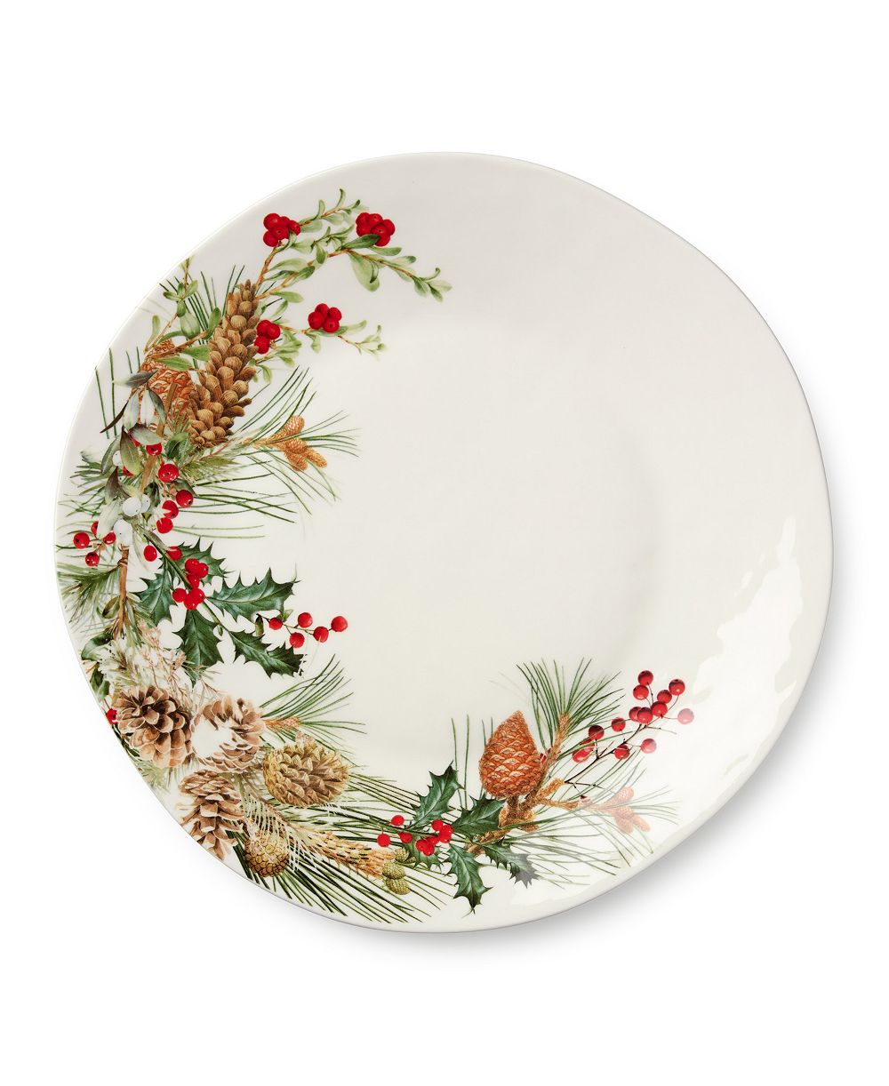 Круглое блюдо Certified International Woodland 13"