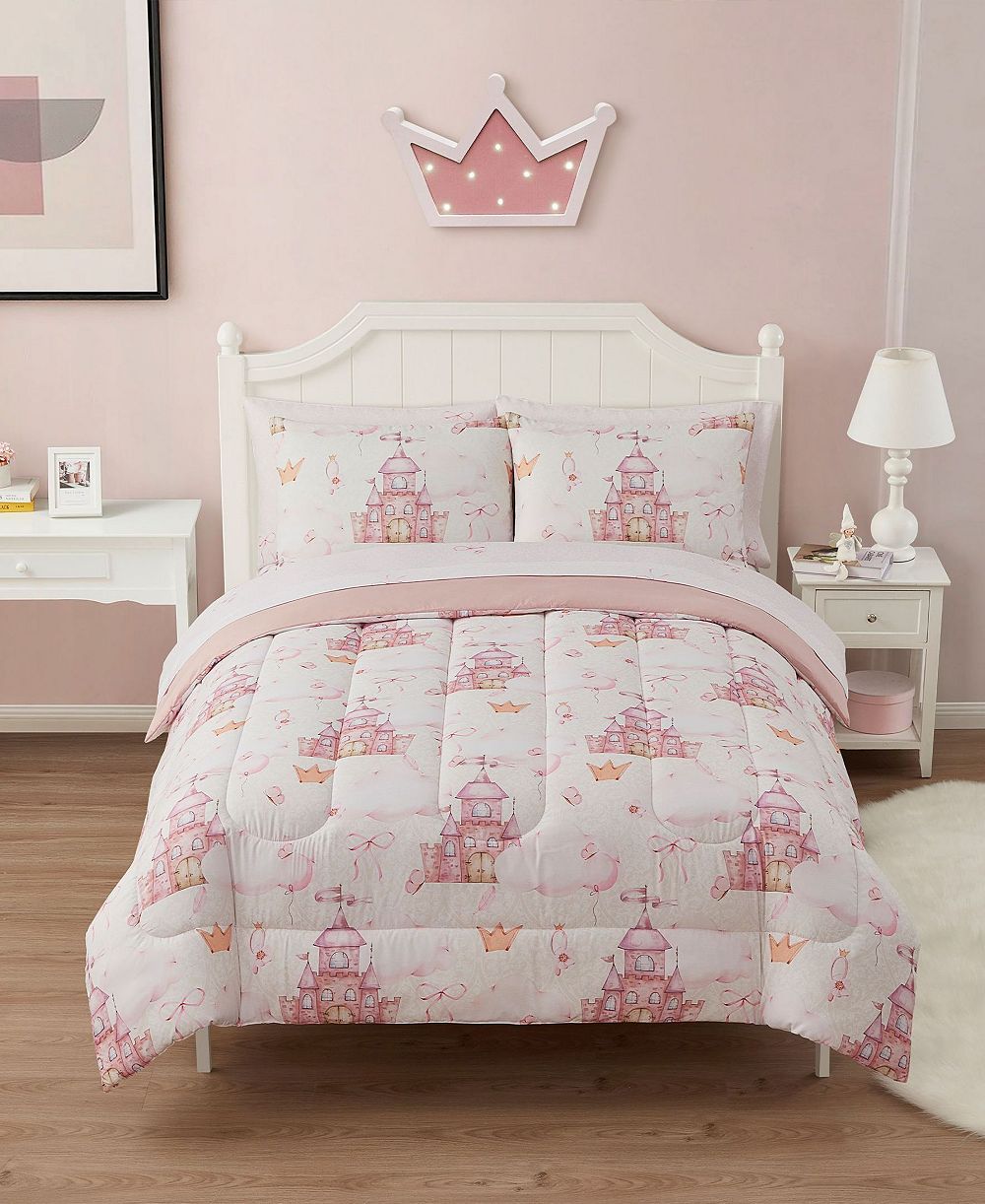 Детский комплект постельного белья Sweet Home Collection «Сказочная принцесса», 7 предметов, размер Full