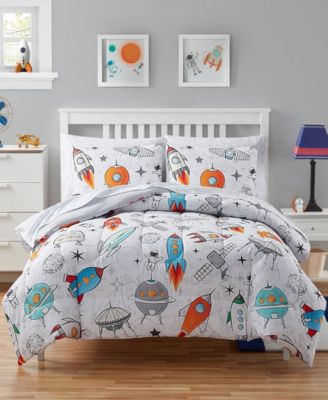 Детский комплект постельного белья Sweet Home Collection «Космос», 7 предметов, размер Full