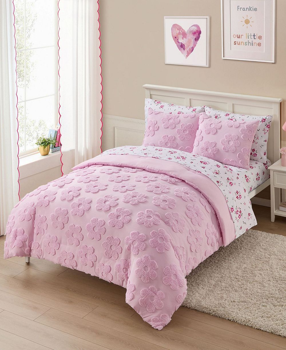 Детский комплект постельного белья Sweet Home Collection «Феби Флорал», 7 предметов, размер Full