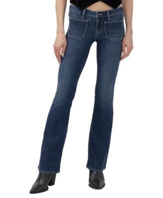 Женские джинсы Silver Jeans Co. Tuesday Bootcut с низкой посадкой