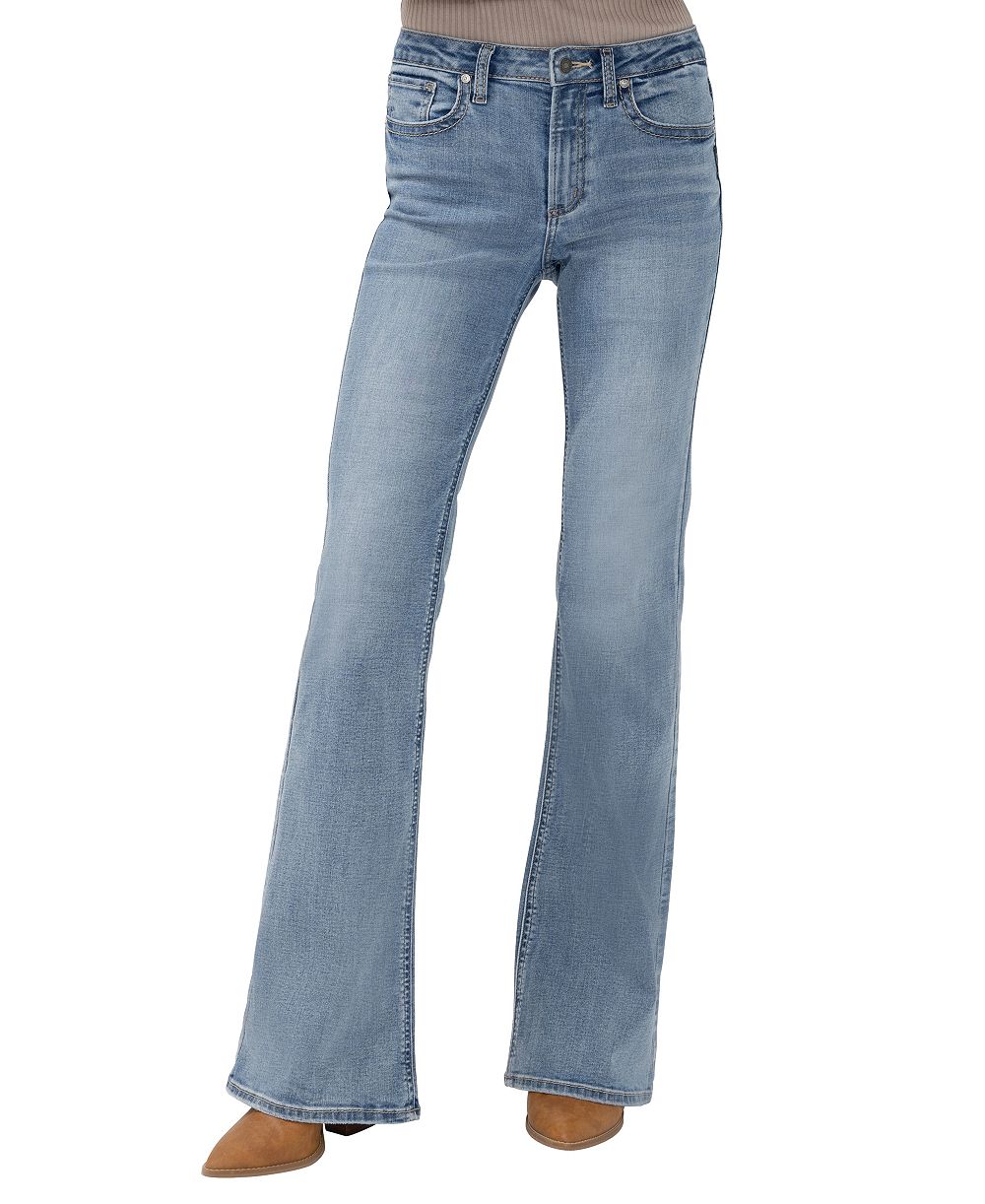 Silver Jeans Co. Women's Most Wanted Mid-Rise Flared-Leg Jeans