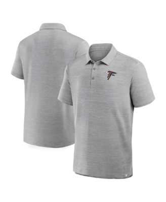 Fanatics мужская поло-рубашка из меланжа серого цвета с логотипом Atlanta Falcons