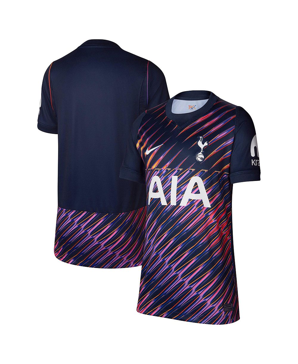 Nike реплика выездной стадионной джерси Tottenham Hotspur 2026/27 для мальчиков и девочек, темно-синяя