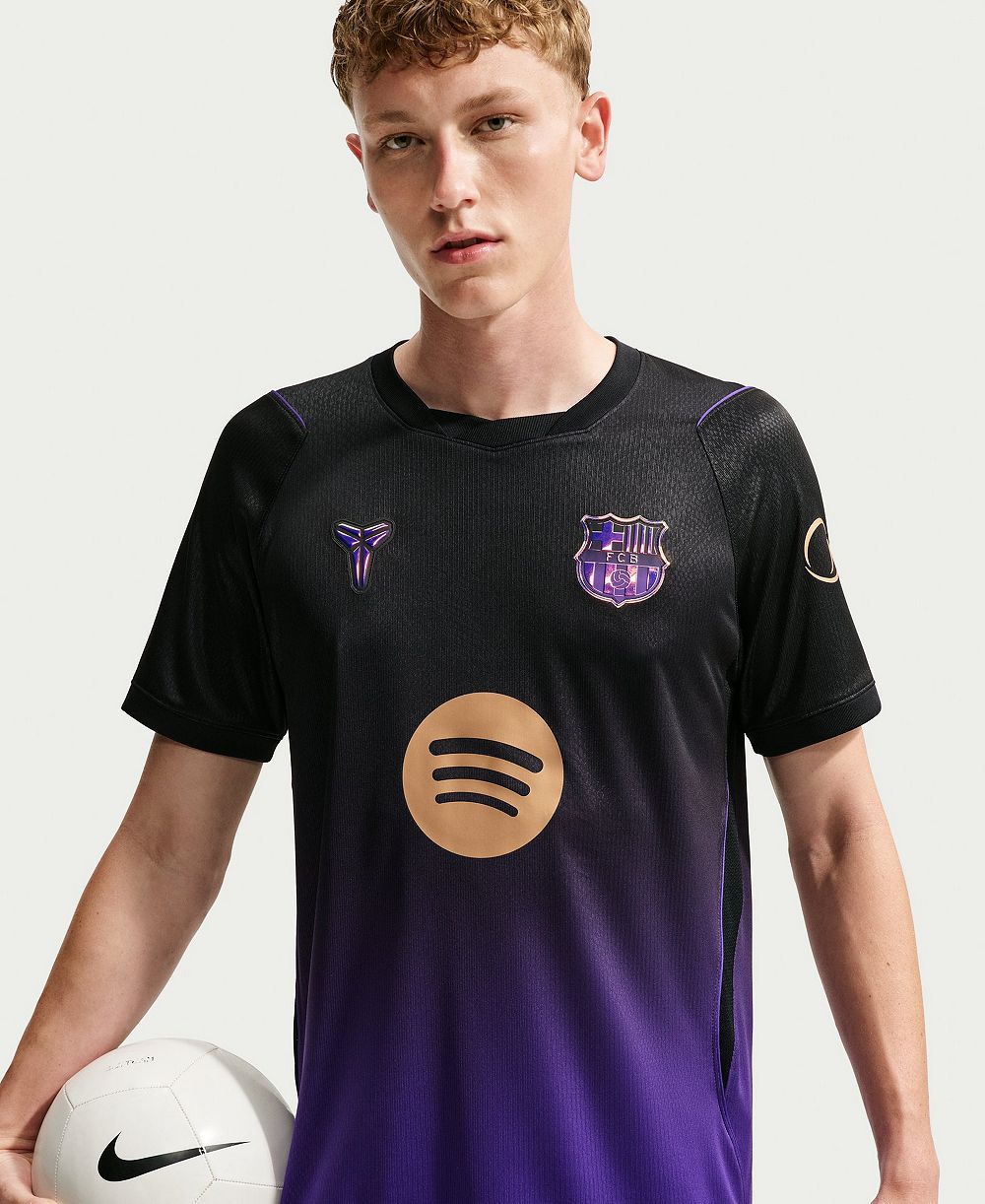 Мужская реплика формы Nike Barcelona 2026/27 Away фиолетового цвета