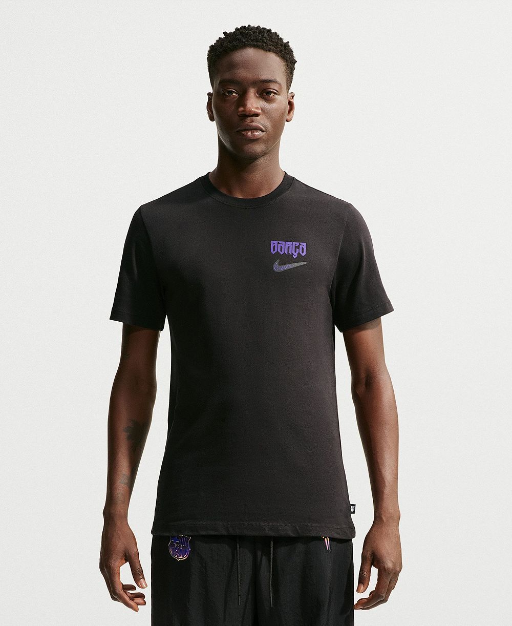 Мужская футболка Nike Black Barcelona 2026/27