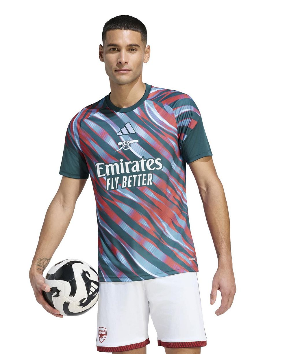 adidas Men's Green Arsenal 2026/27 Pre-Match Home Training Jersey