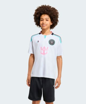 adidas реплика третьей формы Inter Miami 2026 для мальчиков и девочек, белая