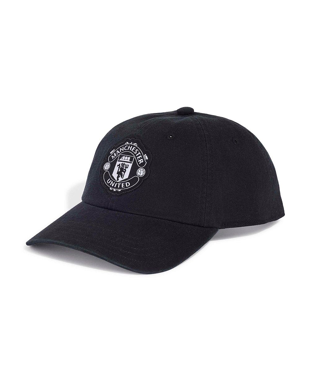 adidas Men's and Women's Black Manchester United 2026/27 Away Club Adjustable Dad Hat