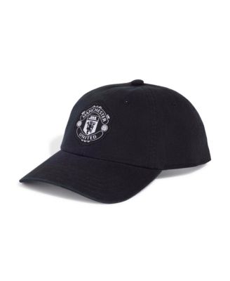 adidas мужская и женская черная регулируемая бейсболка Manchester United 2026/27 Away Club