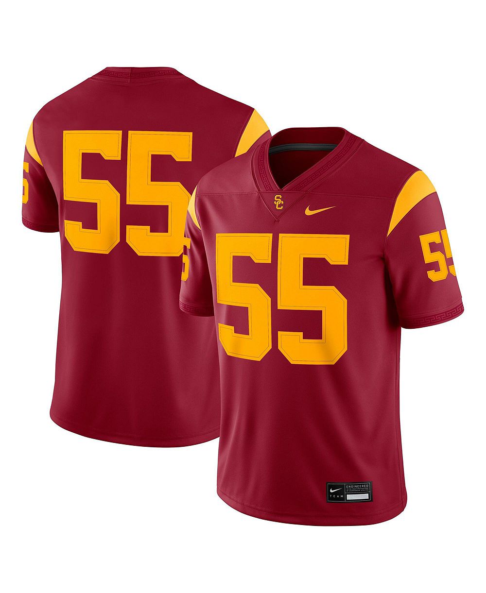 Мужская игровая джерси nike cardinal usc trojans home game