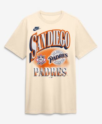 Nike Men's Natural San Diego Padres Tri-Blend T-Shirt