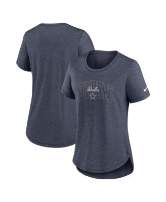 Nike Женская футболка Dallas Cowboys Primetime Backfield Heather Navy