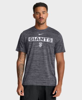 Nike мужская футболка Dri-FIT в черном цвете с логотипом Сан-Франциско Джайентс