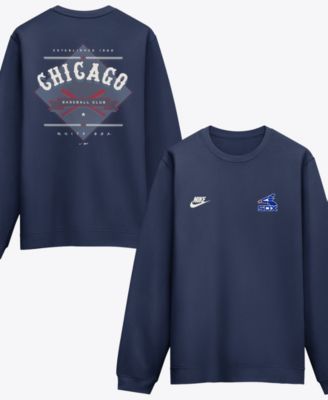 Мужской потниковый свитшот Nike Men's Navy Chicago White Sox Cooperstown Diamond