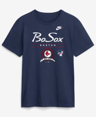 Nike Men's Navy Boston Red Sox Cooperstown Graphic T-Shirt