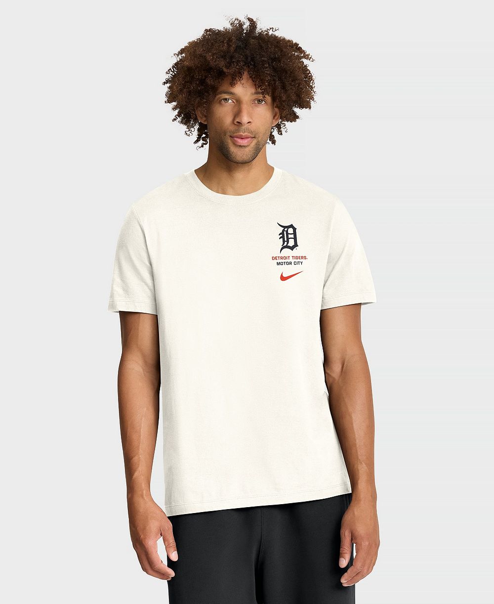 Nike Men's Cream Detroit Tigers Primetime Inning T-Shirt