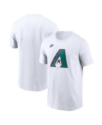 Nike мужская футболка с логотипом коллекции Cooperstown белого цвета Аризона Даймондбэкс