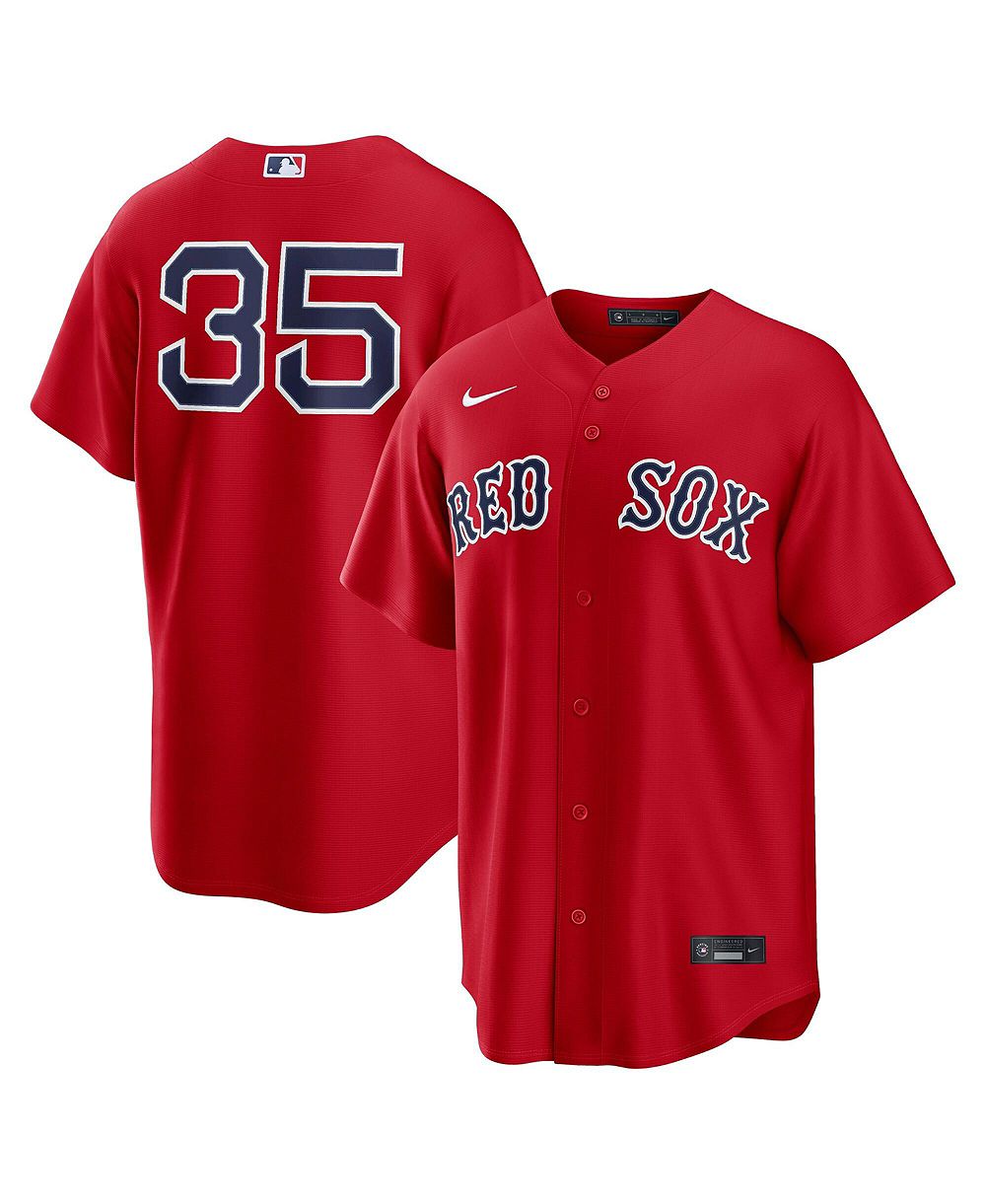 Nike Men's Garrett Crochet Red Boston Red Sox Alternate Replica Jersey