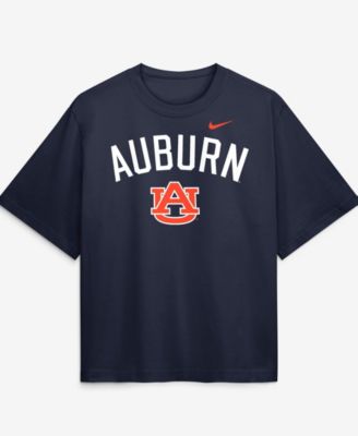 Женская футболка Nike Navy Auburn Tigers Arch Logo Box