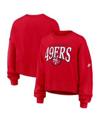 Nike женский оверсайз свитшот из флиса Phoenix Scarlet San Francisco 49ers