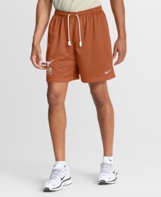Шорты Nike Dri-FIT, двусторонние, стандартные, для скамейки запасных Texas Longhorns 2026, для мужчин, оранжево-антрацитовые
