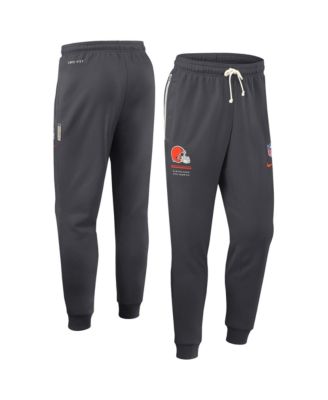 Мужские укороченные штаны Nike Charcoal Cleveland Browns Sideline Standard Issue Touchback Kick Dri-FIT