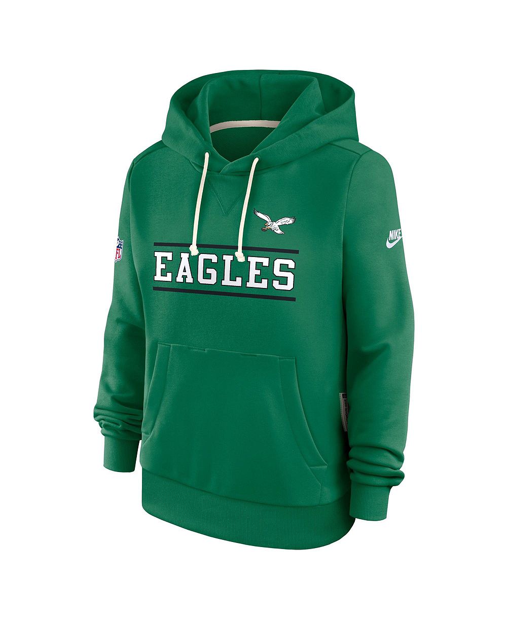 Nike Women's Kelly Green Philadelphia Eagles Sideline Standard Issue Alternate Dri-FIT Hoodie