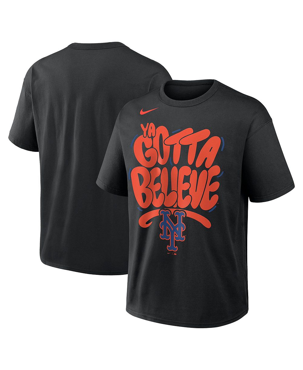 Мужская футболка Nike Black New York Mets Graffiti Local Max90